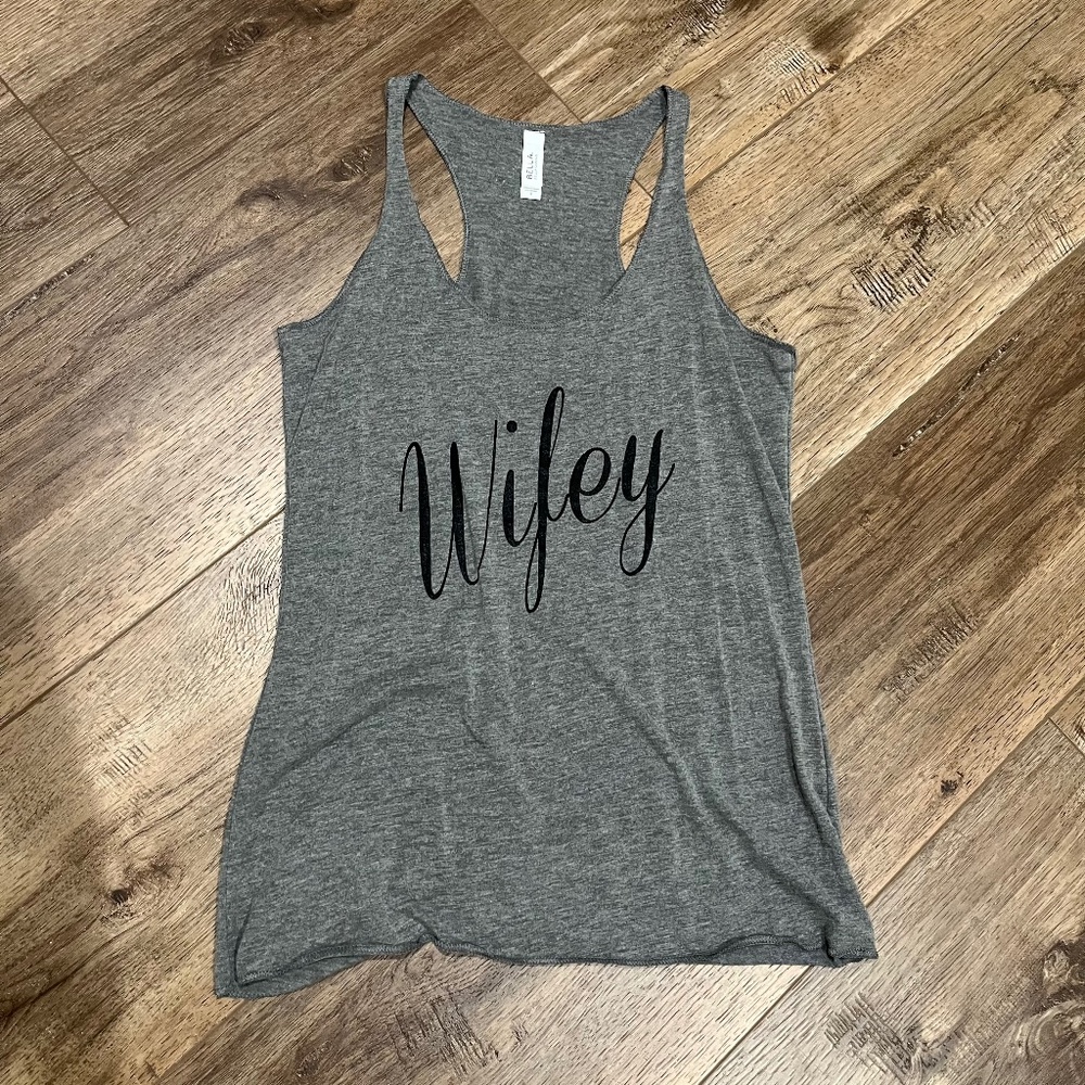 Wifey tank top